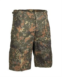US RIPSTOP COTTON BERMUDA - Mil-Tec - FLECKTARN