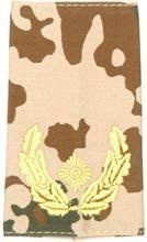 GERMAN ARMY TROPICAL CAMO/GOLD SHOULDER LOOPS ´BRIGADE-GENERAL´