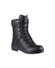 WOMEN COMBAT BOOTS - MILITARY SURPLUS FROM THE GERMAN ARMY - BLACK - LIKE NEW