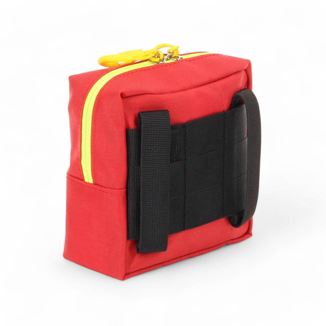 BAG, MULTIFUNCTIONAL POCKET - MOLLE - RESCUE QUADRO - RED - ZENTAURON