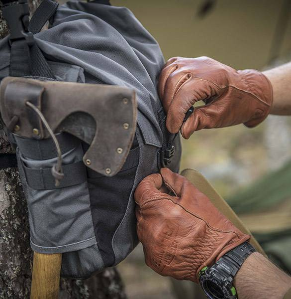 BUSHCRAFT HAVERSACK BAG® - CORDURA® - Helikon-Tex® - EARTH BROWN/CLAY