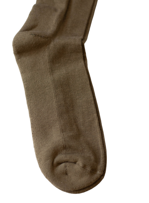 OLIVE SOCKS - ROMANIAN MILITARY SURPLUS - NEW 