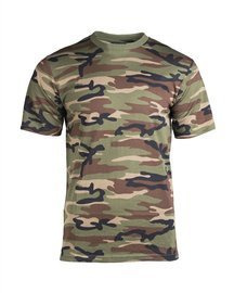 T-SHIRT - Mil-tec - WOODLAND