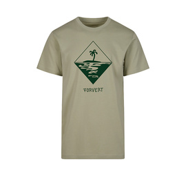T-SHIRT - FORVERT PRINT - SOFTSLAVIA - MORRO BAY - BRANDIT