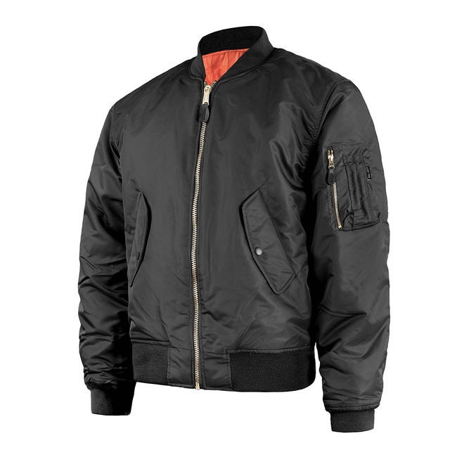 US FLIGHT JACKET BASIC MA1® - Mil-Tec® - BLACK