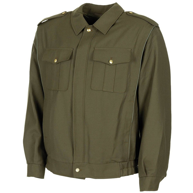 SERVICE BLOUSON - MILITARY SURPLUS FROM THE CZECH ARMY - OD GREEN - LIKE NEW