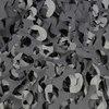 CAMOUFLAGE NET - "PRO CRAZY CAMO" - Mil-Tec® - BLACK - 2.4 x 6 M