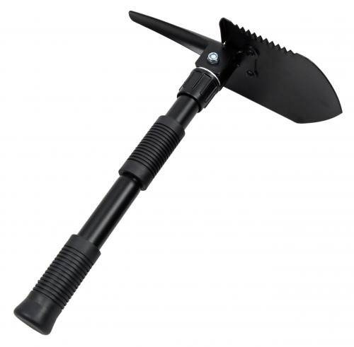 MINI FOLDING SHOVEL SET 3 IN 1 - BLACK