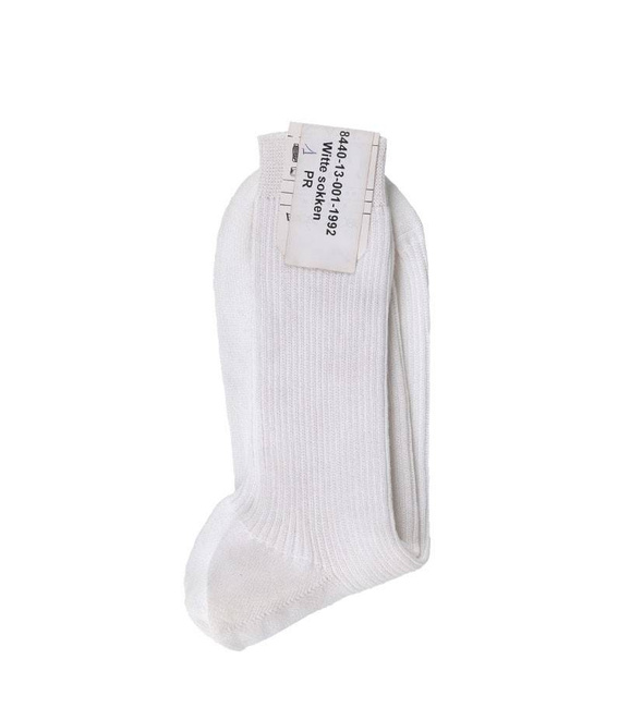 SPORT SOCKS - WHITE - BELGIAN MILITARY SURPLUS - LIKE NEW