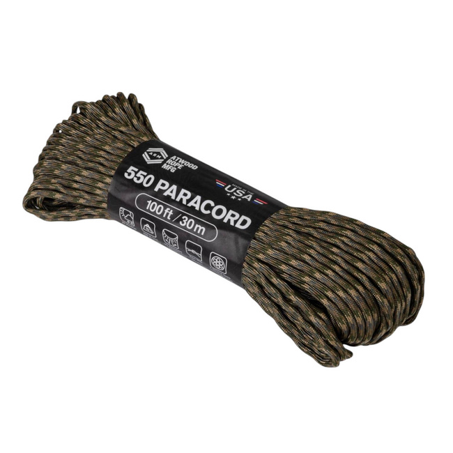 NYLON PARACORD - 550 LBS - 30 M/100 FT - Helikon-Tex - MULTICAM