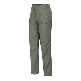 WOMEN'S URBAN TACTICAL PANTS - UTP Resized - POLYCOTTON RIPSTOP - Helikon-Tex - OD GREEN - LENGTH 30