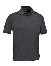 POLO T-SHIRT WITH POCKETS - "ADVANCED TACTICAL" - DEFCON 5® - BLACK