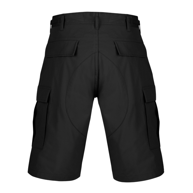 BDU SHORTS - POLYCOTTON RIPSTOP - Helikon-Tex® - BLACK