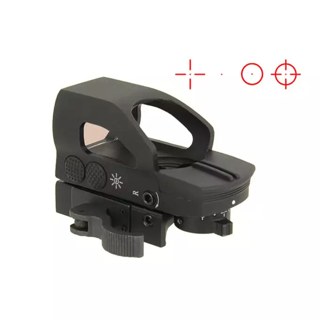 TACTICAL 4 RETICLE REFLEX SIGHT MOD.2 - BLACK - PCS