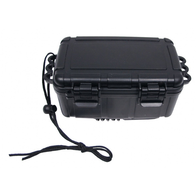 Box, plastic, waterproof, 17x11,5x8 cm, black