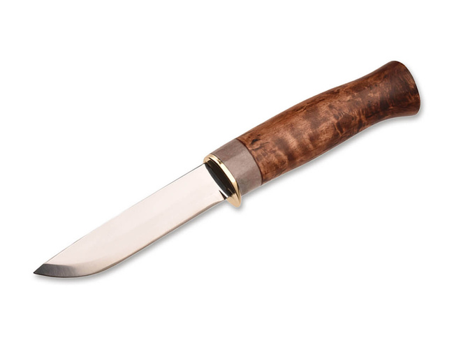 FIXED BLADE KNIFE - BAVER 10 - BROWN 