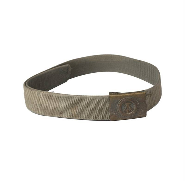 East German NVA uniform belt, old type (sewn) - Used