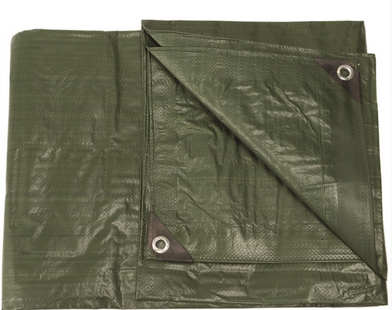 POLYETHYLENE TARPAULIN - Mil-Tec® - OD - 480 x 600 CM