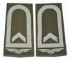 GENUINE GERMAN AIR FORCE O.D./SILVER SHOULDER LOOPS ´FELDWEBEL´