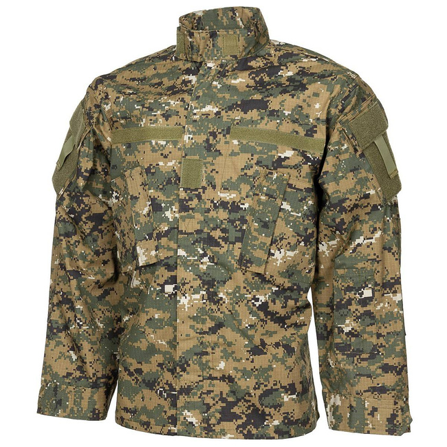 US ACU FIELD JACKET - RIPSTOP - MFH® - DIGITAL WOODLAND