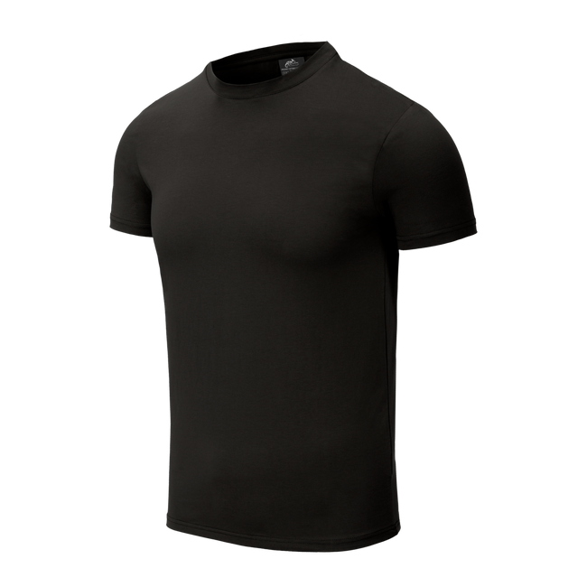 ORGANIC COTTON T-SHIRT SLIM - BLACK