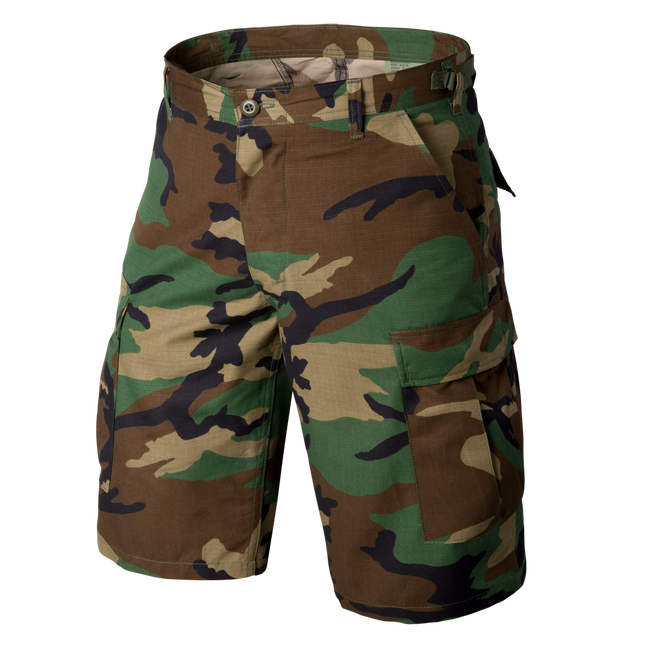 BDU SHORTS - POLYCOTTON RIPSTOP - Helikon-Tex® - US WOODLAND