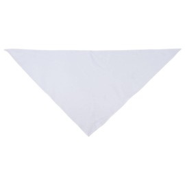 Original triangular scarf - 105 x 50 cm - British Army Military Surplus - White - Like new