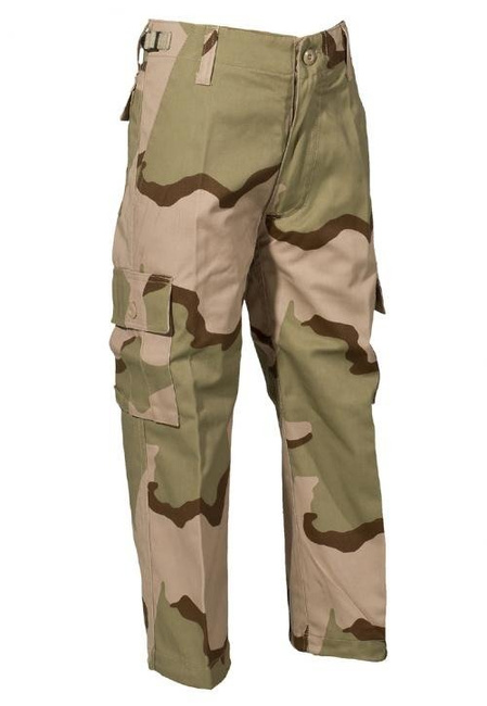 KIDS PANTS US FIELD DESERT CAMO 