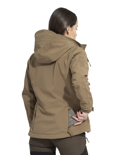 SOFTSHELL JACKET FOR WOMEN - "ARTAXES" - Pentagon® - COYOTE