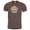 AGERON "VICTORIOUS" T-SHIRT - BROWN - PENTAGON