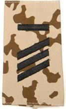 GERMAN ARMY TROPICAL CAMO/BLACK SHOULDER LOOPS ´HAUPTGEFREITER UA´