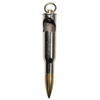 Key chain, ring, trinket, cartridge, bullet, "Mosin", silver, with bottle opener