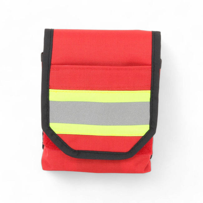 POUCH FOR WRITING UTENSILS - FROM A6 - MOLLE HIGH-VIS - RED - ZENTAURON