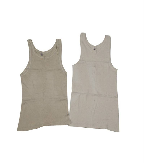 French tank top, creamy white - Used