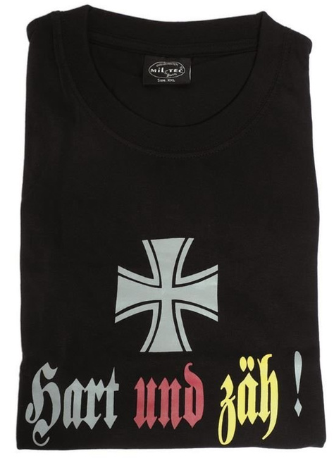 T-SHIRT HART UND ZÄH Black