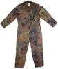 GERMAN ARMY FLECKTARN CAMO TANKER COVERALL W/ LINER USED  