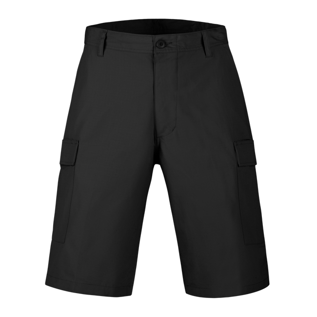 BDU SHORTS - POLYCOTTON RIPSTOP - Helikon-Tex® - BLACK