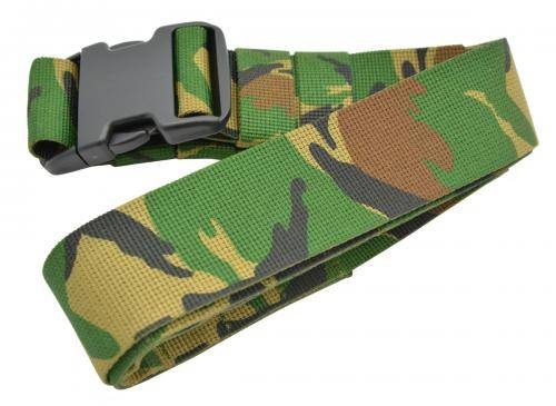 DUTCH ARMY WEBBING BELT - DPM CAMO 