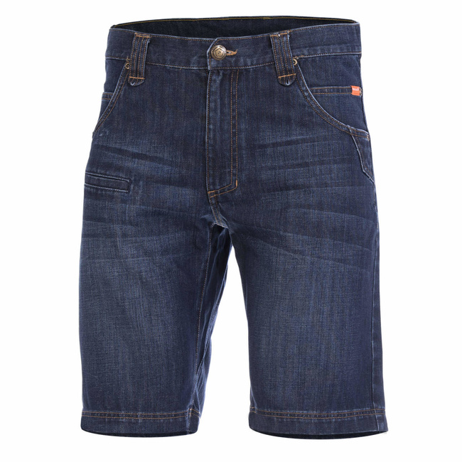 TACTICAL JEANS SHORTS - "ROGUE" - PENTAGON®  - INDIGO BLUE