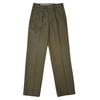 VINTAGE DT/VT WOOL UNIFORM TROUSERS - DUTCH ARMY MILITARY SURPLUS - EVERYDAY WEAR - GREEN OD - IN GOOD CONDITION