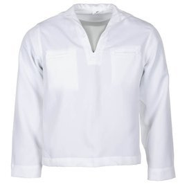 US NAVY SHIRT - WHITE -SIZE 42 / S - LIKE NEW