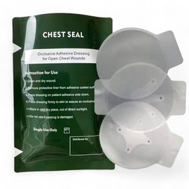 Chest seal for emergency wound care