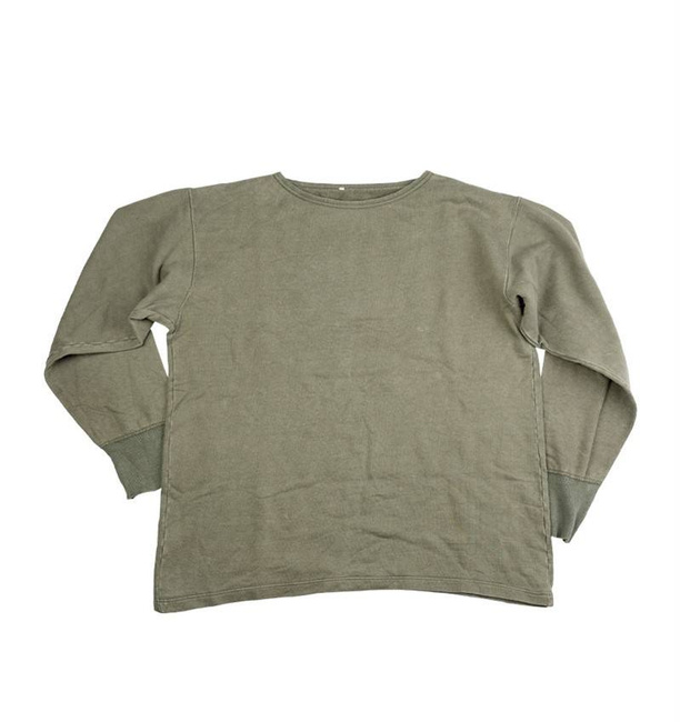 SWEATSHIRT - OD - GREEK MILITARY SURPLUS - USED