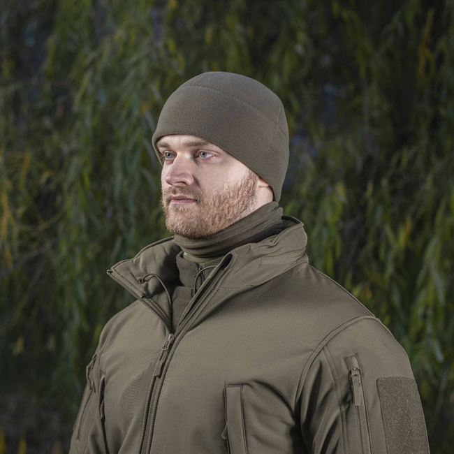 FLEECE WATCH CAP - POLARTEC -TAN - M-TAC