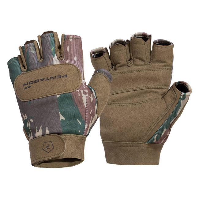 1/2 GLOVES - "DUTY MECHANIC" - Pentagon® - GR CAMO