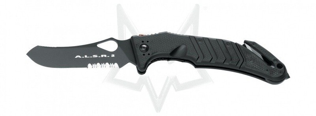 Fox Knives A.L.S.R. 2 Air Land & Sea Rescue C black