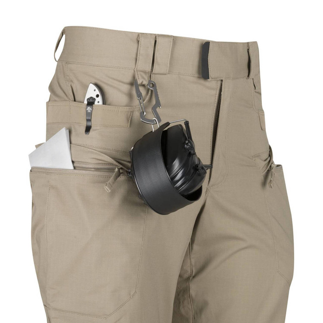 HYBRID TACTICAL PANTS® - POLYCOTTON RIPSTOP - Helikon-Tex® - MUD BROWN