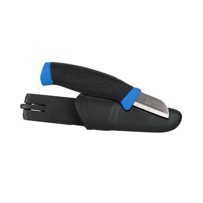 UTILITY/SERVICE KNIFE, STAINLESS STELL -  BLUE - MORAKNIV®  