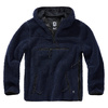 TEDDYFLEECE WORKER PULLOVER - NAVY BLUE - BRANDIT