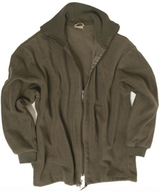 BELGIAN COLD WEATHER JACKET - FLEECE - OD - USED